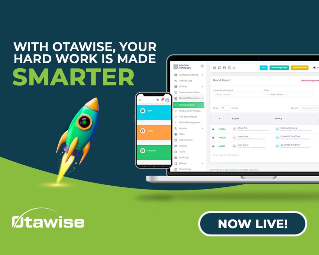 WITH OTAWISE, YOUR HARDWORK IS MADE SMARTER.